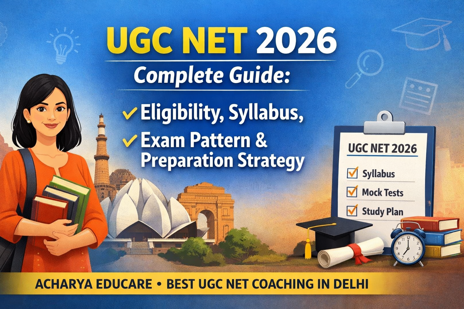UGC NET 2026 Complete Guide: Eligibility, Syllabus, Exam Pattern & Preparation Strategy