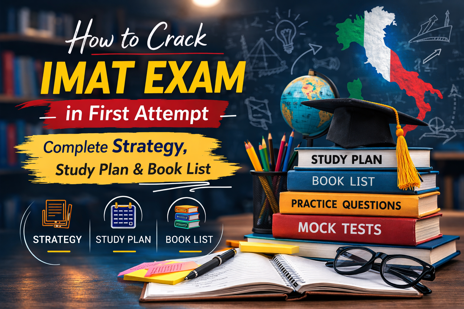How to Crack IMAT Exam in First Attempt – Complete Strategy, Study Plan & Book List