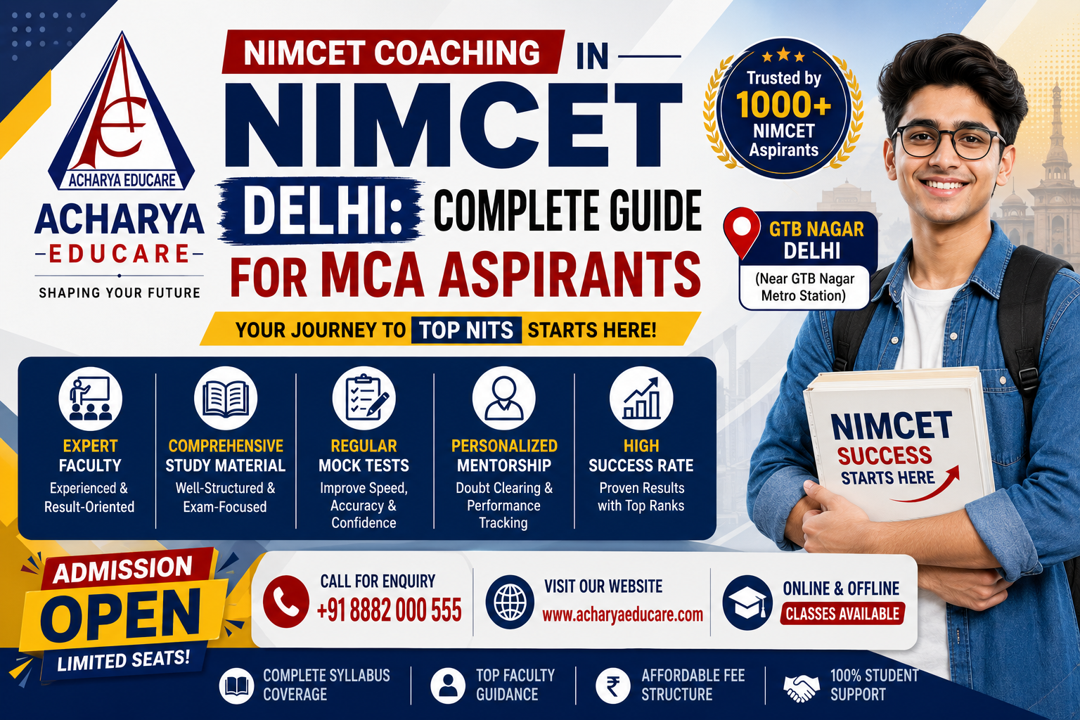 NIMCET Coaching in Delhi: Complete Guide for MCA Aspirants