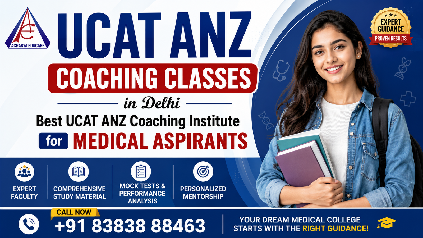 UCAT ANZ Coaching Classes in Delhi – Best UCAT ANZ Coaching Institute for Medical Aspirants