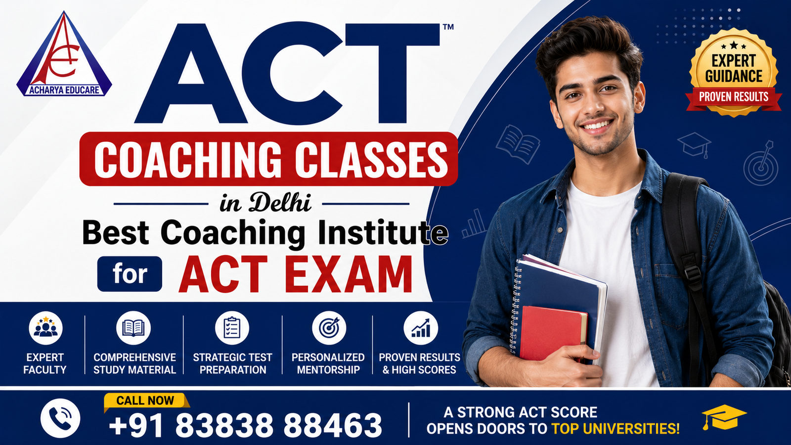 ACT Coaching Classes in Delhi – Best Coaching Institute for ACT Exam