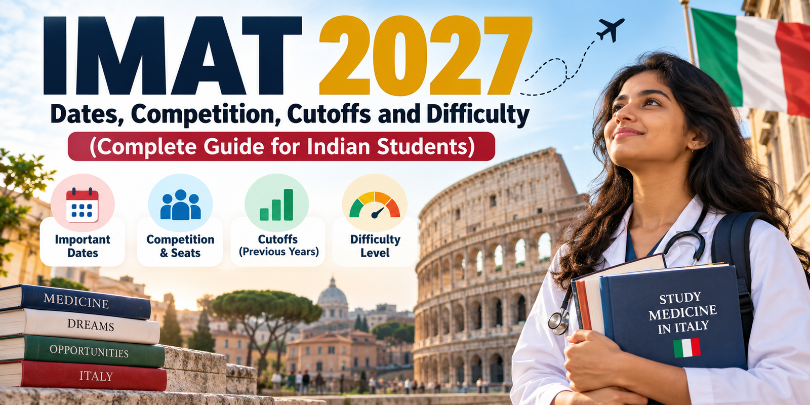 IMAT 2027: Dates, Competition, Cutoffs and Difficulty (Complete Guide for Indian Students)